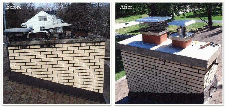 Advantage Chimney Services Before Photo 2